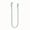 KABEL USB-C / USB-C Greencell PowerStream 200cm PD 100W zielony w oplocie
